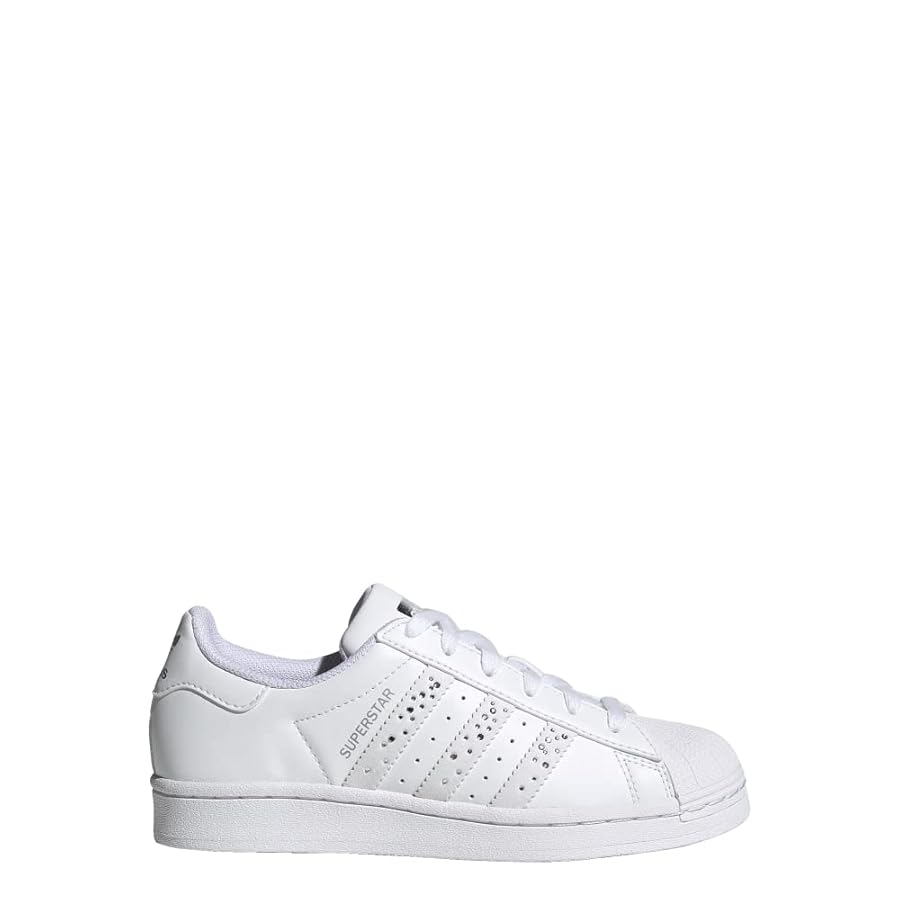 Amazon.com | adidas Superstar Shoes Kids', White, Size 6